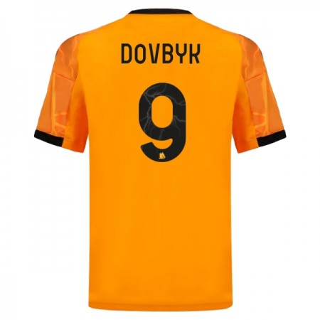 Jalkapallo Peliasut AS Roma Dovbyk 9 Vieras Pelipaita 2025-26 Lyhythihainen Jalkapallo Peliasut AS Roma Dovbyk 9 Vieras Pelipaita 2025-26 Lyhythihainen